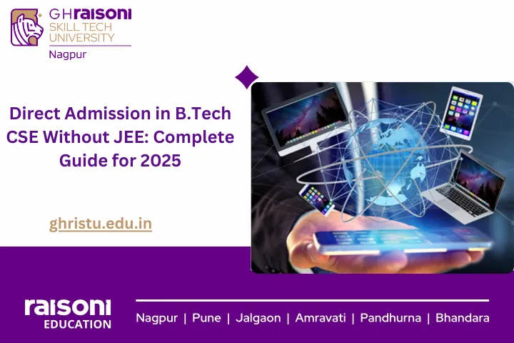 Direct admission in B.Tech CSE without JEE