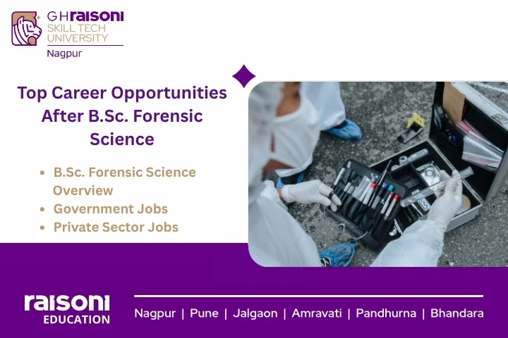 Jobs After B.Sc. Forensic Science