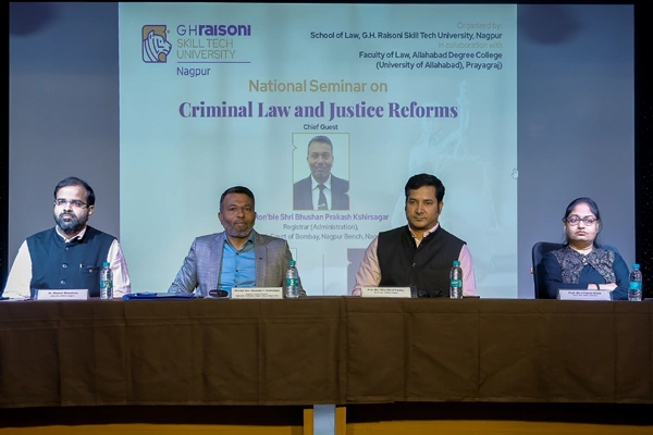 National Seminar on “Criminal Law and Justice Reforms