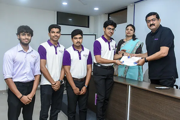 Felicitation of Forum Members(1st Year Eng Dept)